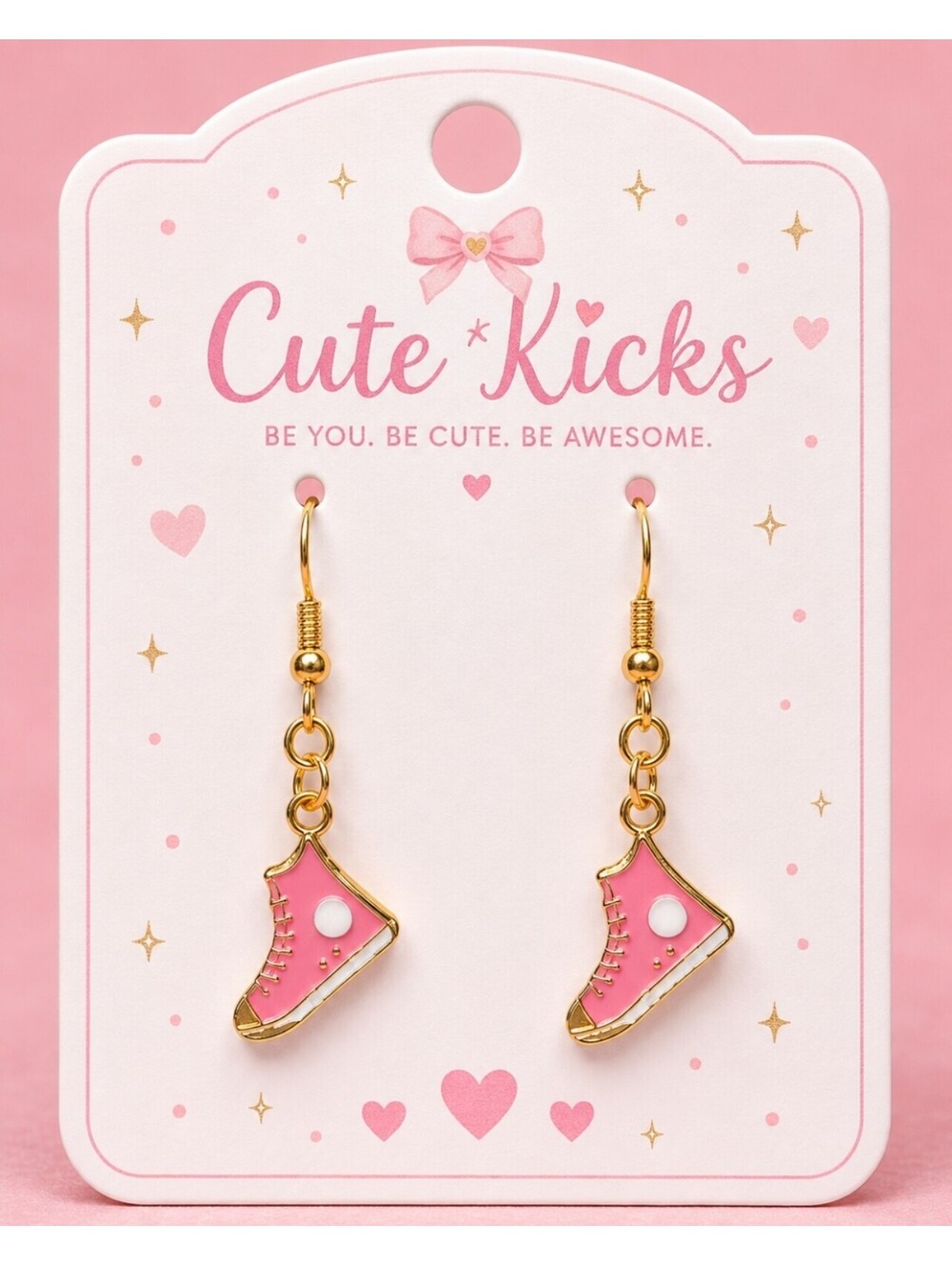 Converse All-star Skateboard Sneaker Earrings